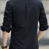 LAPEL BUTTON SHIRT FOR MEN