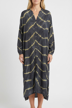 Robe Maxi Rayée Boho Élégante