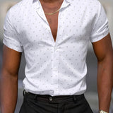 PRINTED BUTTON SHIRT FOR MEN