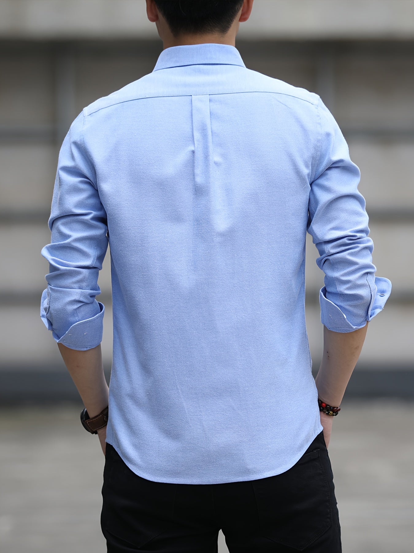 LAPEL BUTTON SHIRT FOR MEN