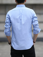 LAPEL BUTTON SHIRT FOR MEN