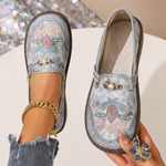 Romane | Mocassins orthopédiques brodés