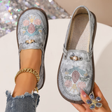 Romane | Mocassins orthopédiques brodés