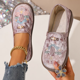 Romane | Mocassins orthopédiques brodés