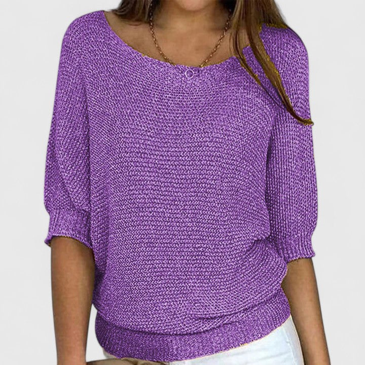 Rachel — Pull en Maille Sans Effort
