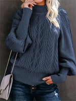 Pull Long Décontracté à Manches Longues