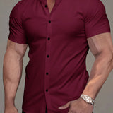 SOLID COLOR SHIRT FOR MEN