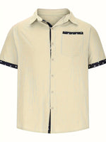 LAPEL SUMMER SHIRT FOR MEN