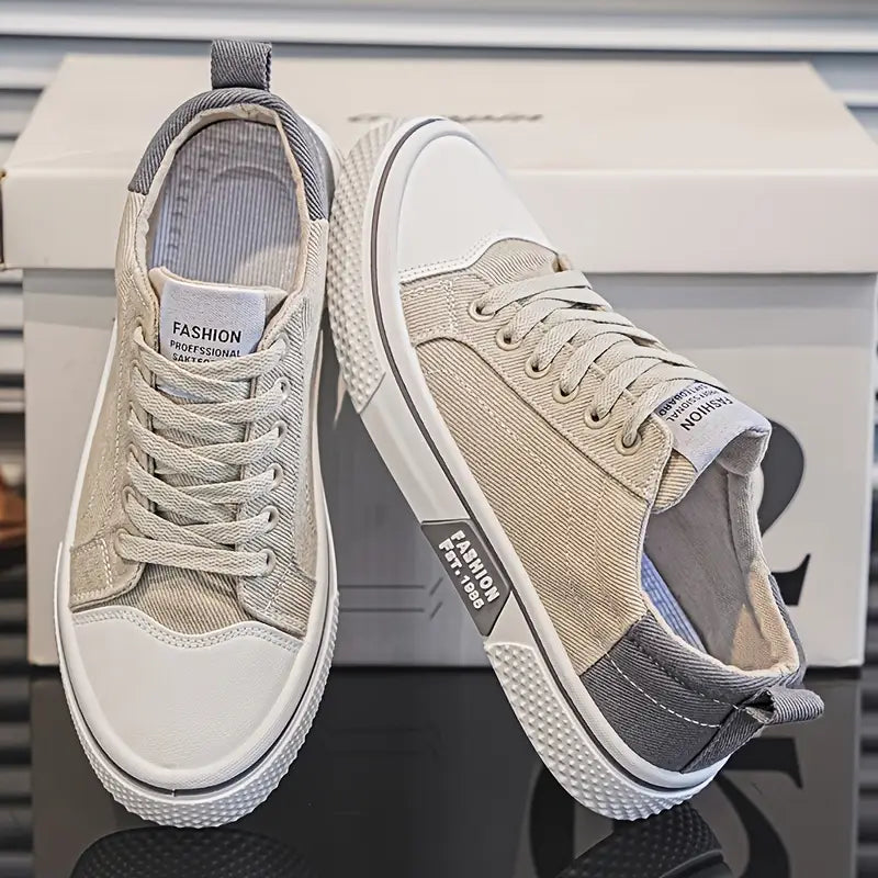 CUSHIONED LACE UP SHOES FOR MEN