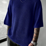 TEXTURED KNIT PULLOVER FOR MEN