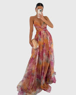 Robe Maxi Fleurie