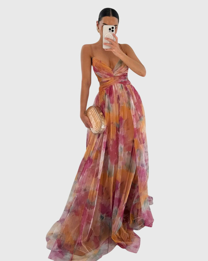 Robe Maxi Fleurie