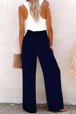 Pantalon Taille Haute Détendu