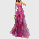 Caroline — Robe Maxi Fleurie