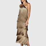 Monique — Robe à Franges