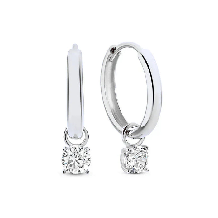 Boucles d’oreilles en fil Larmes de Lune