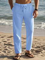 LOOSE LINEN TROUSERS FOR MEN
