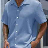 BUTTON FRONT SHIRT FOR MEN