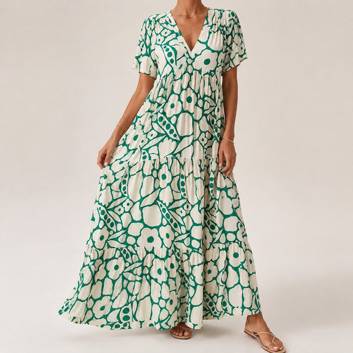Clara | Robe longue bohème femme élégante