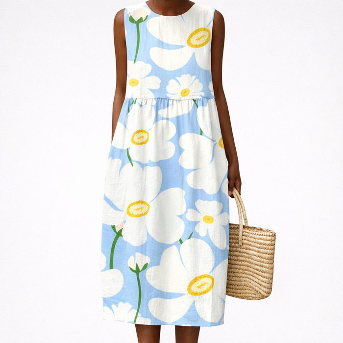 Constance | Robe d’été femme sans manches