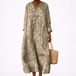 Élodie | Robe d’été imprimée femme flatteuse