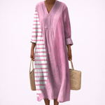 Fanny | Robe d’été imprimée femme flatteuse