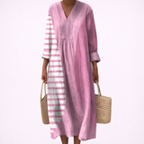 Fanny | Robe d’été imprimée femme flatteuse