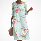 Pauline | Robe longue fluide femme chic