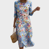 Mel | Robe midi confortable et élégante