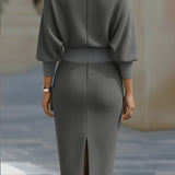 Alix | Robe de cocktail à col bénitier