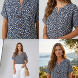 Blouse Florale Élégante