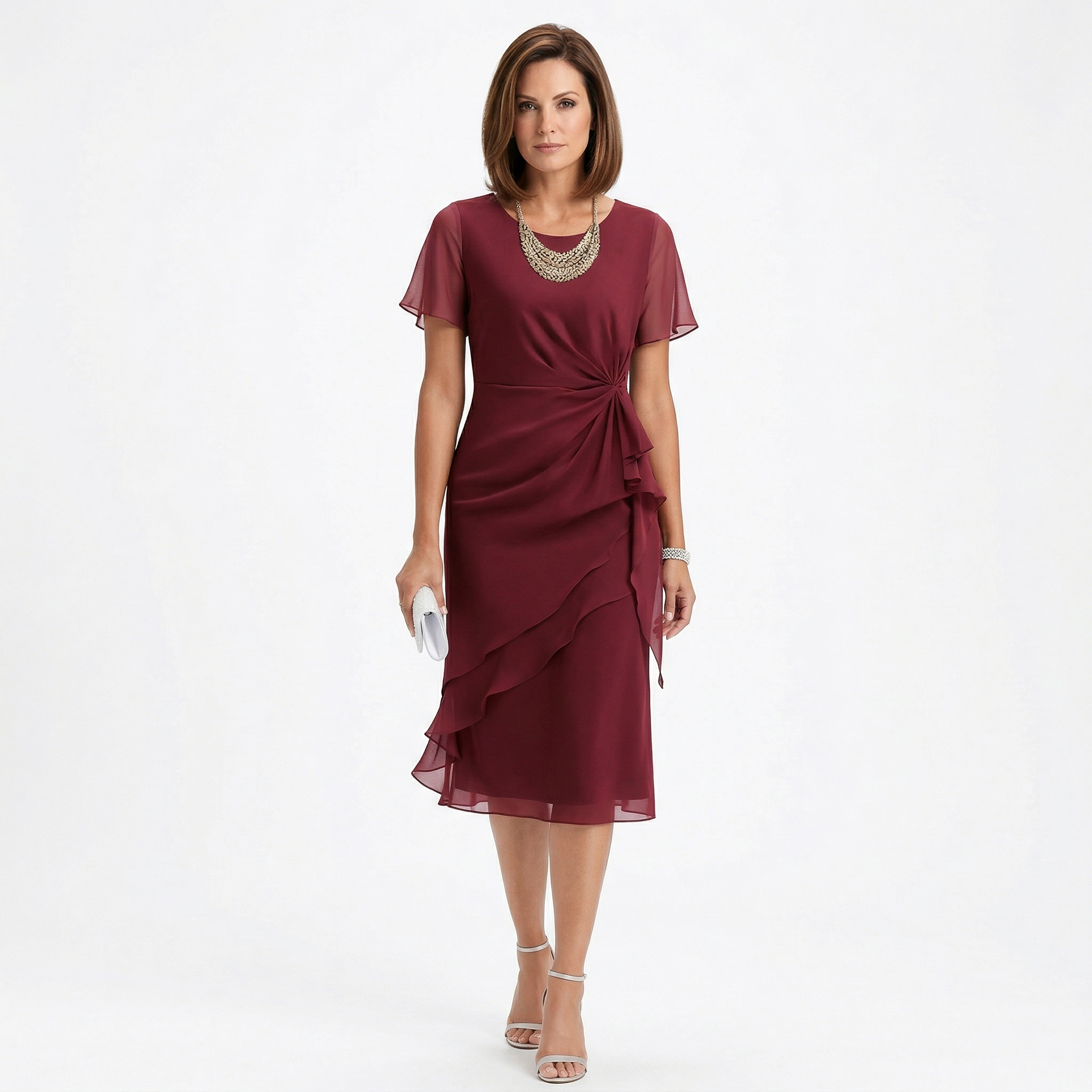 Helena | Robe élégante Rouge