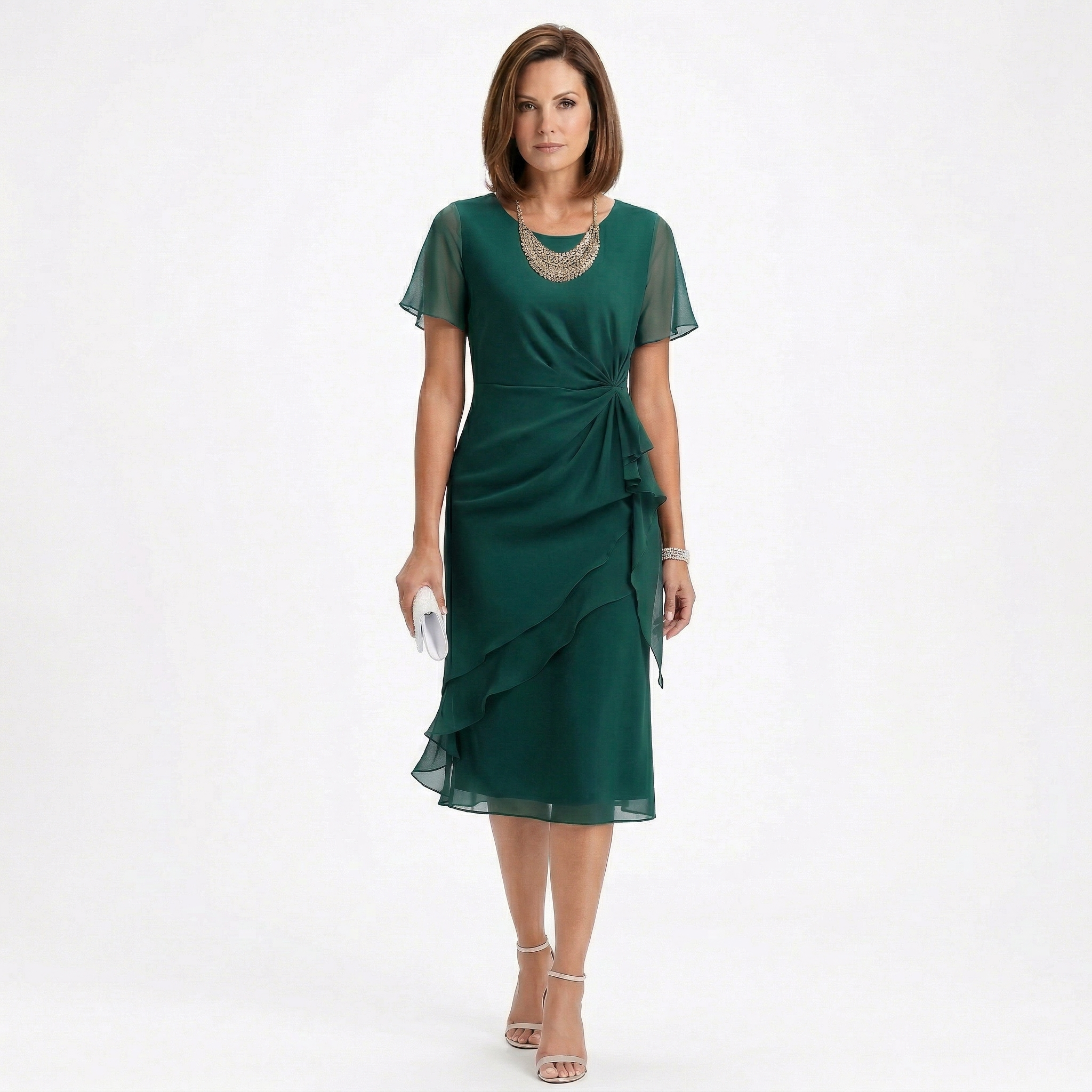 Helena | Robe élégante Vert