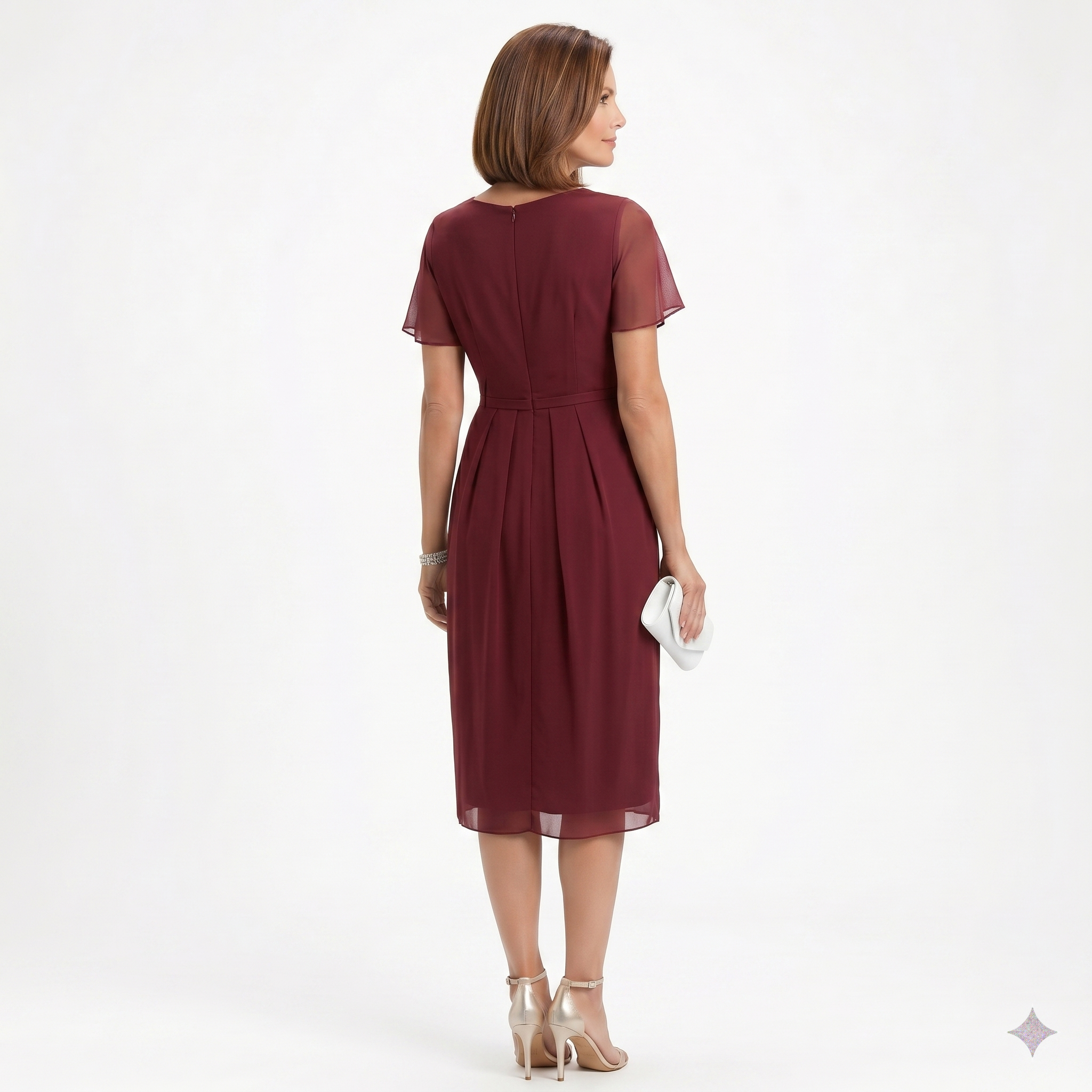 Helena | Robe élégante Rouge