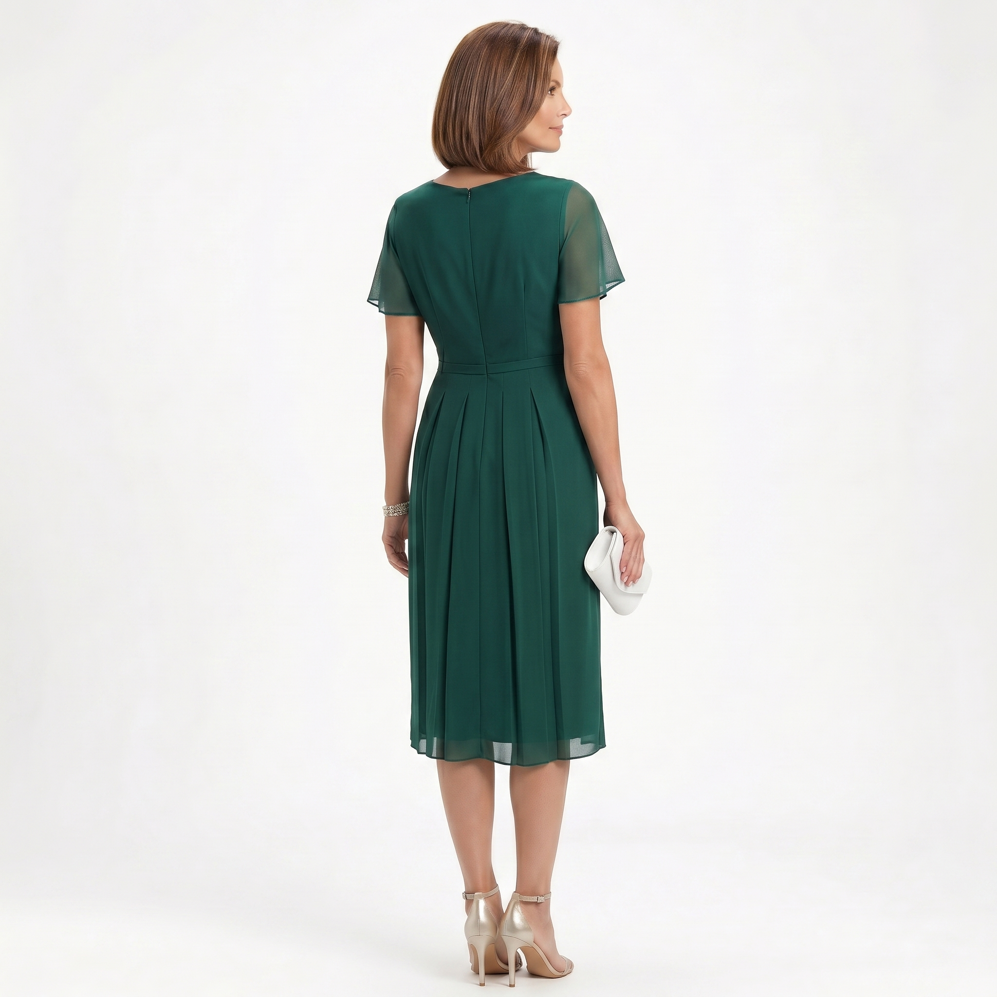 Helena | Robe élégante Vert