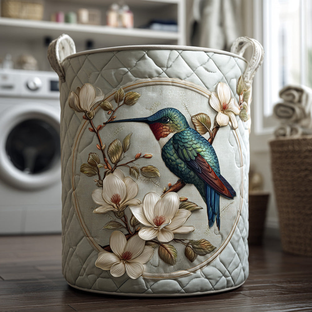 Un panier à linge que vous ne cacherez pas.