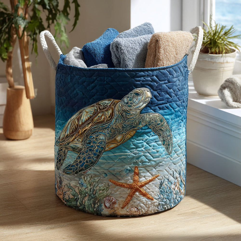 Un panier à linge que vous ne cacherez pas.