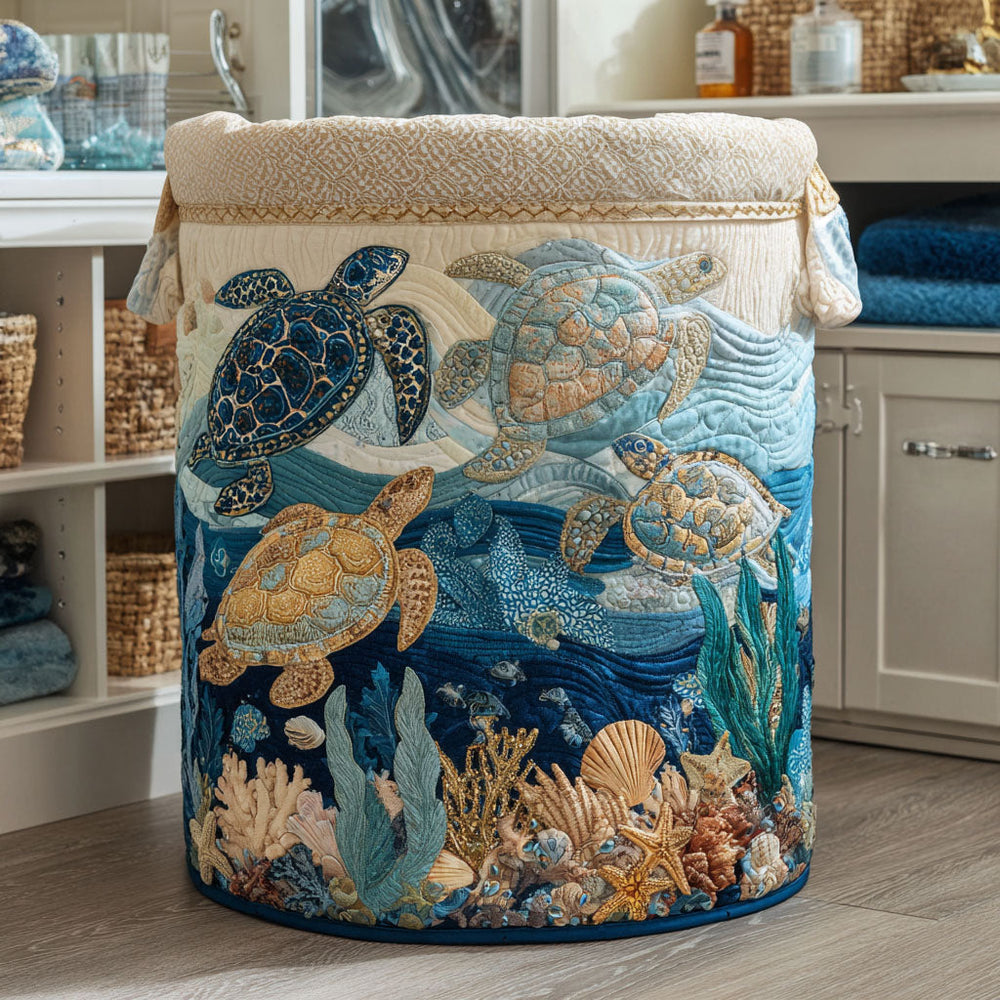 Un panier à linge que vous ne cacherez pas.