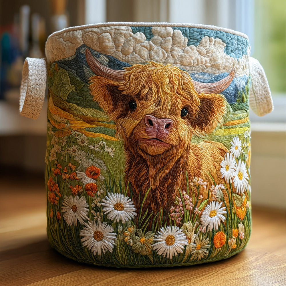 Un panier à linge que vous ne cacherez pas.