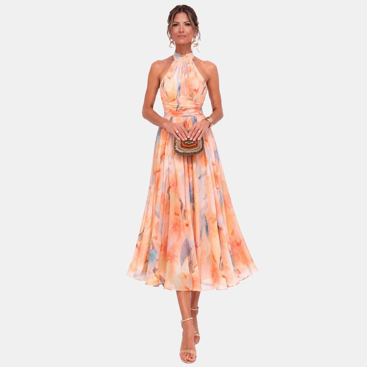 Sylvie | Robe midi élégante et intemporelle