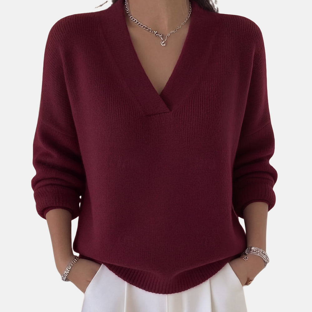 Le pull que l'on prend en premier.