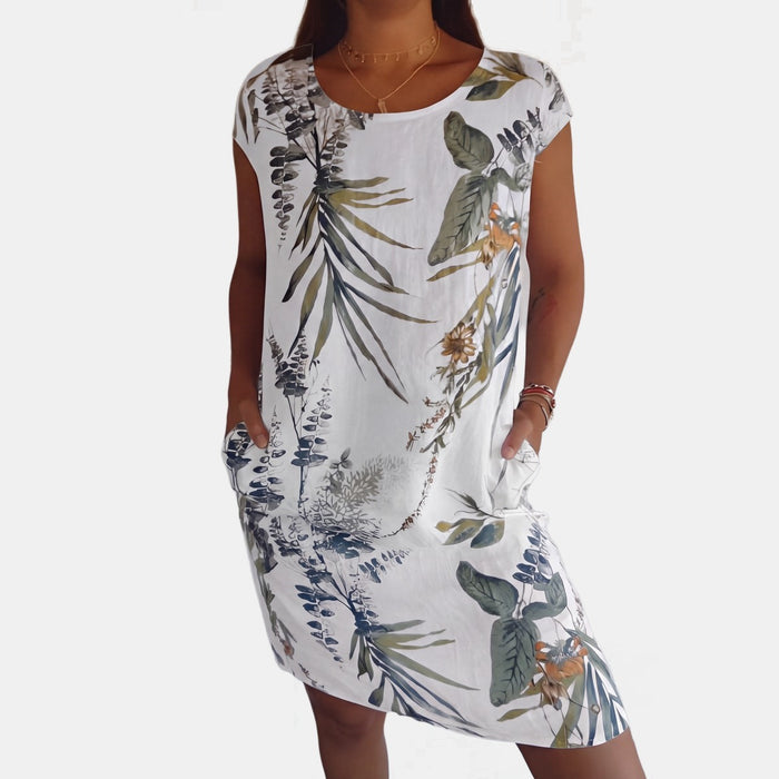 Cunégonde | Robe d'été à motif raffiné
