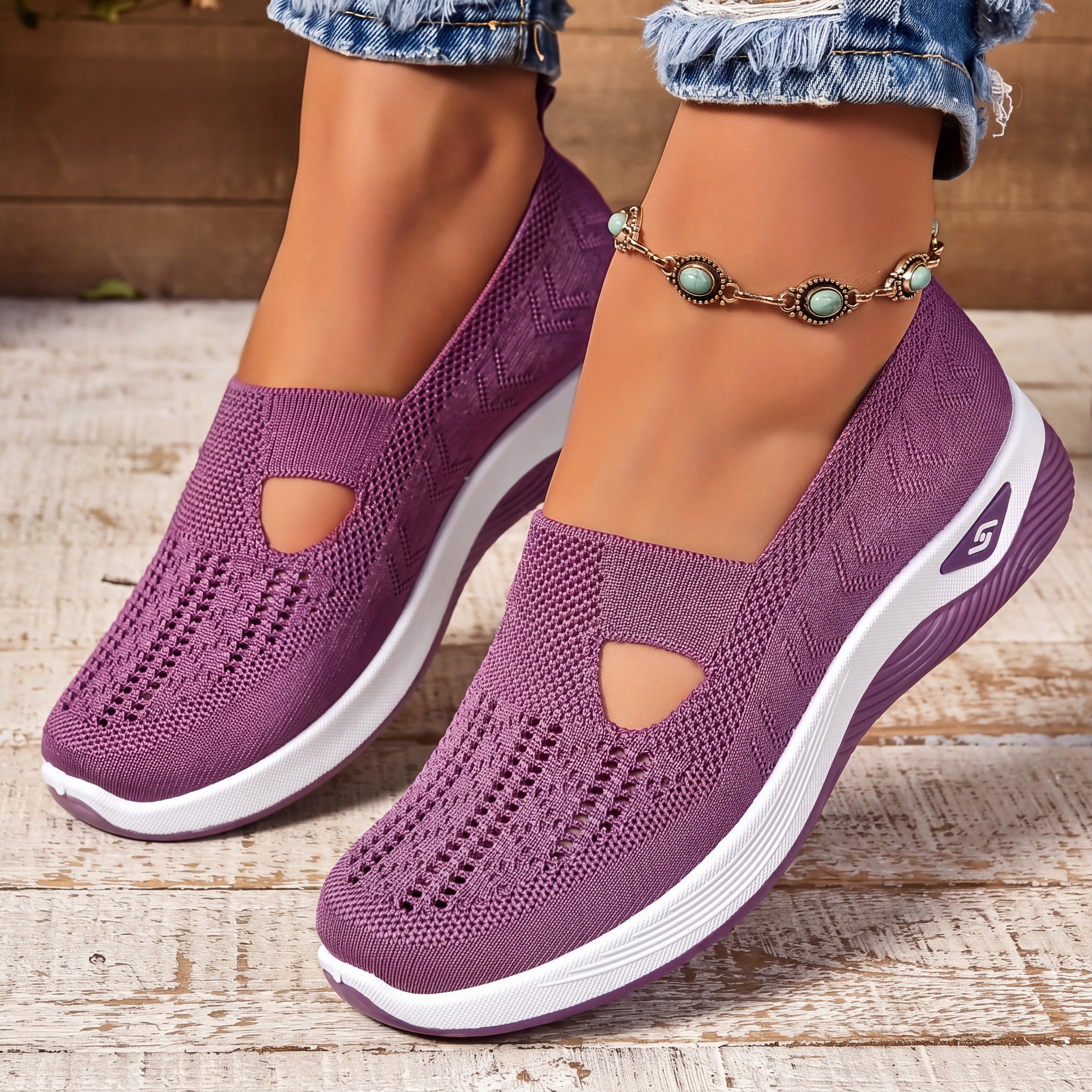 Carry | Chaussures orthopédiques à enfiler Lilas, photo studio