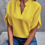 Franziska | Blouse fluide à col V