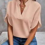 Franziska | Blouse fluide à col V