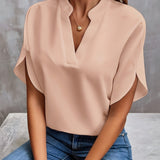 Franziska | Blouse fluide à col V