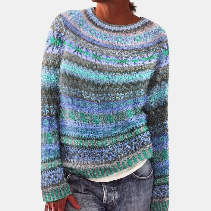 Pull Nordique Lagon