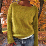 Raphaëlle | Pull en maille fine au tombé fluide