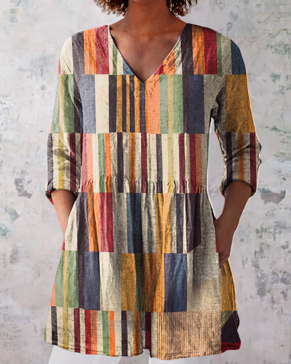 Une blouse, du café au dîner.