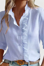 Roxane | Blouse élégante à volants